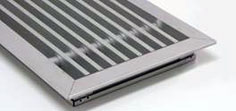 Aluminium floor grill
